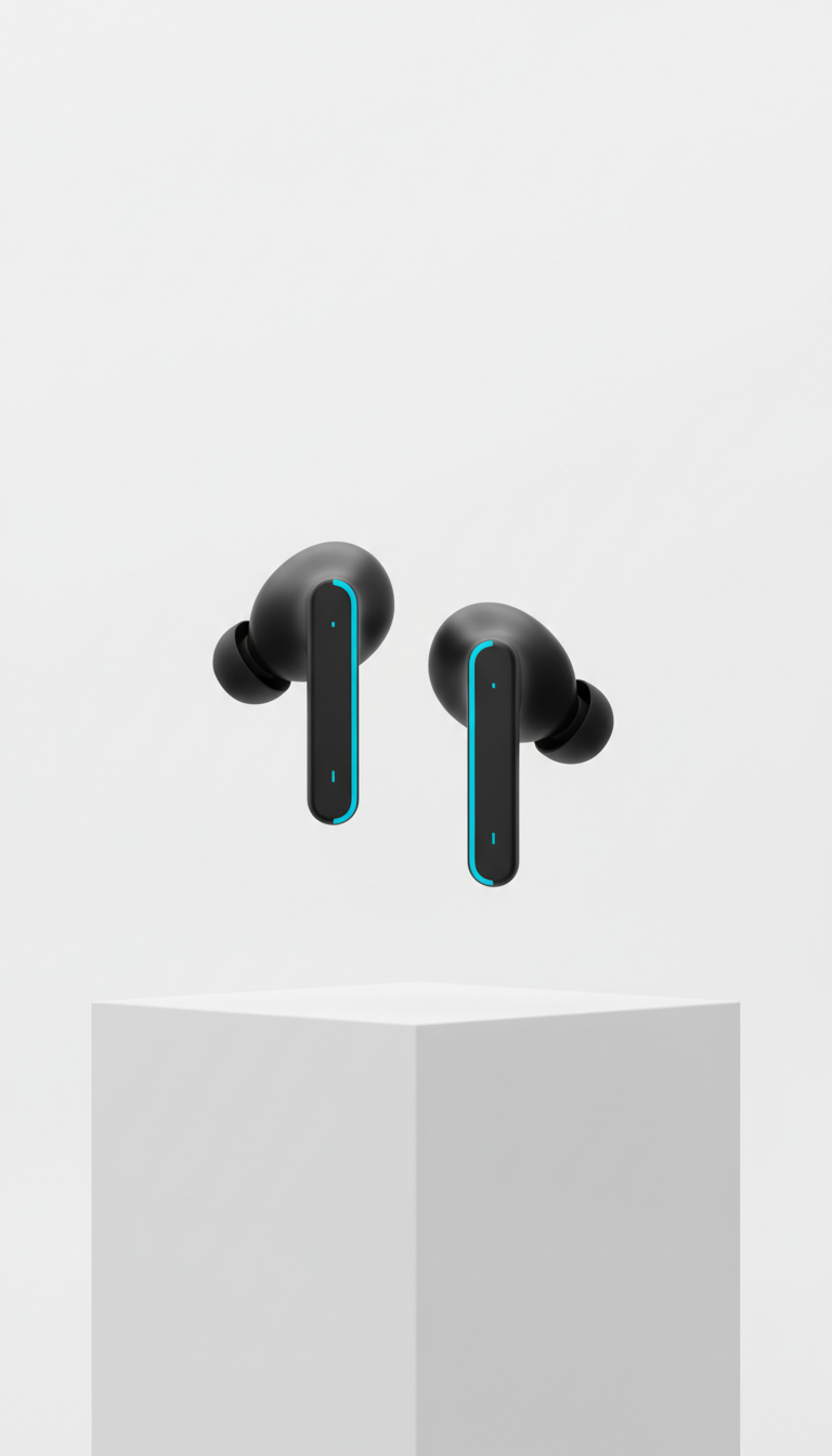 Wireless Earbuds Matte Black – 24-Hour Playtime TWS My Store