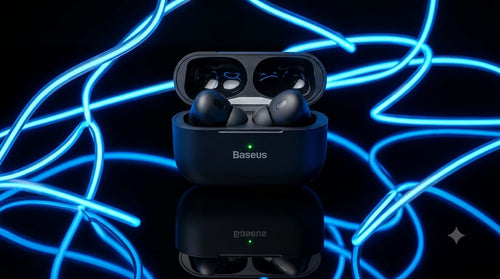 Baseus Wireless Earbuds ( Without Box ) – Powerful Bass TWS Earphones My Store
